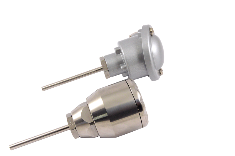 Widerstandsthermometer WTR 130 als Prozessfühler mit wechselbarem Messeinsatz und glatter Schutzarmatur