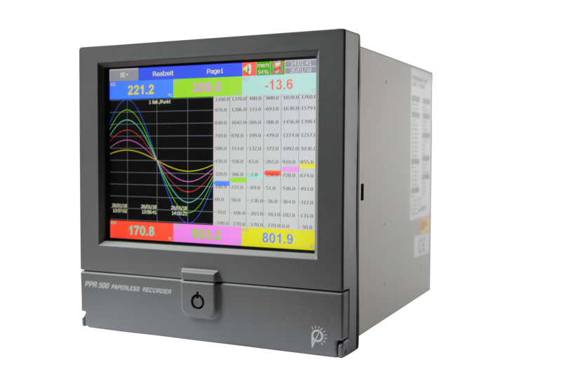 Papierloser Schreiber, Datenlogger PPR 500