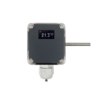 Widerstandsthermometer WTR 190 als Raumfühler mit Anzeige