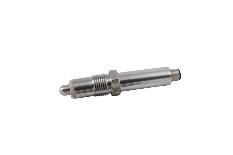 Widerstandsthermometer WTR 495 in kompakter Bauform für die Lebensmittelindustrie mit aseptischer kugeliger oder konischer Messspitze